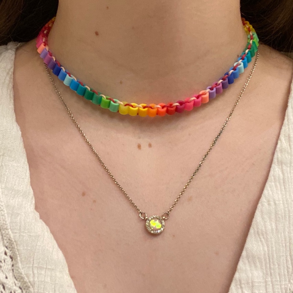 Rainbow Necklace (choker)